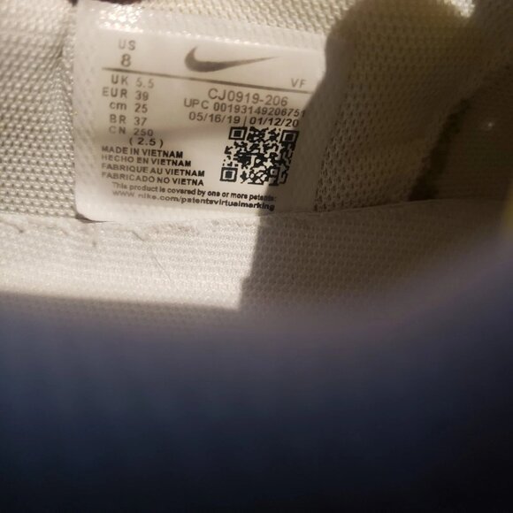 Nike Women's Sneakers - White, Pink, Purple, Blue, Yellow - Picture 7 of 7
